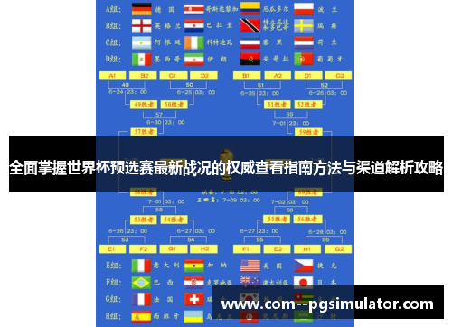 全面掌握世界杯预选赛最新战况的权威查看指南方法与渠道解析攻略 全面掌握世界杯预选赛最新战况的权威查看指南方法与渠道解析攻略
